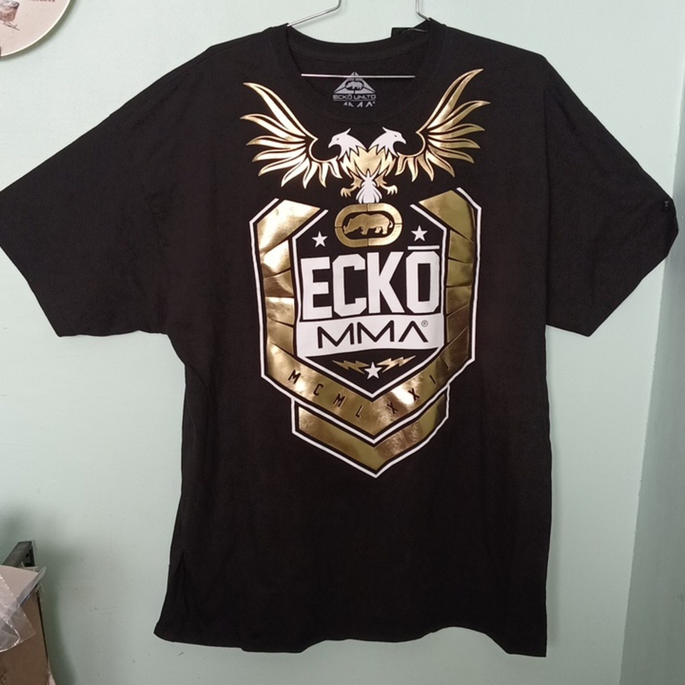 Ecko Unltd Men Tee Shirt Black NWT Size: 2XL